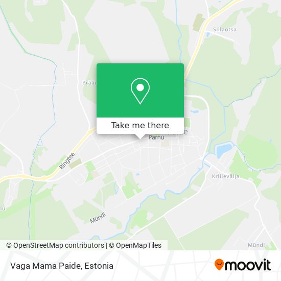 Vaga Mama Paide map