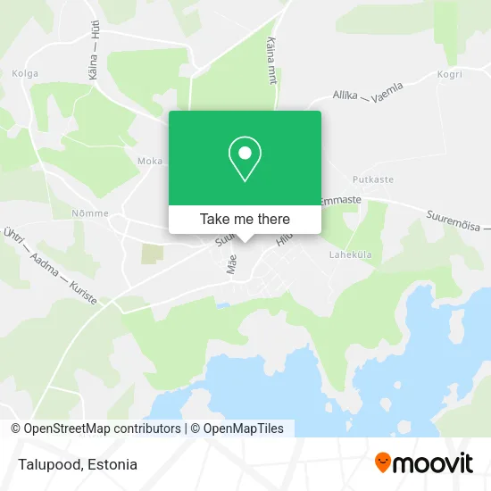Карта Talupood