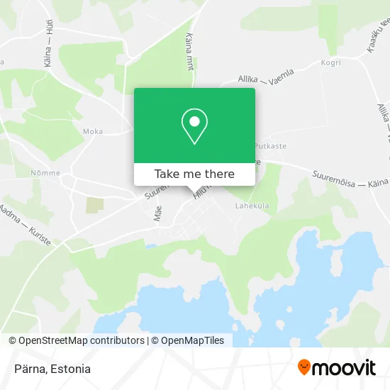 Карта Pärna