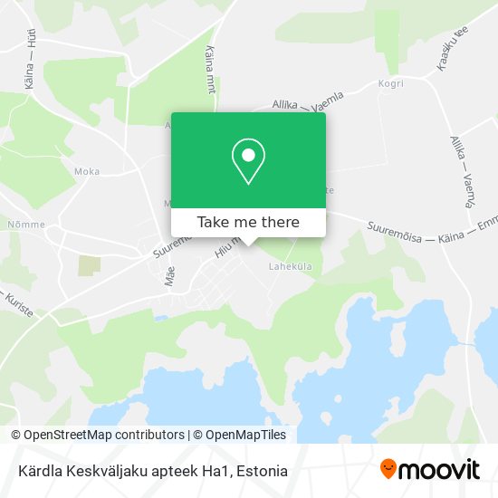 Kärdla Keskväljaku apteek Ha1 map