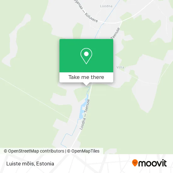 Карта Luiste mõis