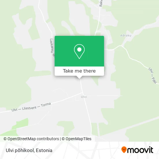 Карта Ulvi põhikool