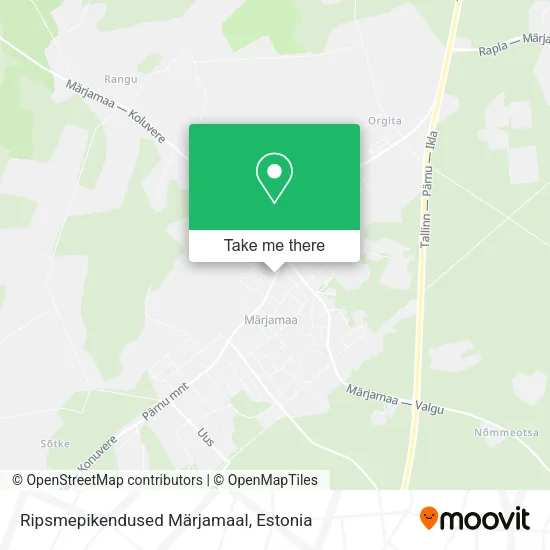 Карта Ripsmepikendused Märjamaal