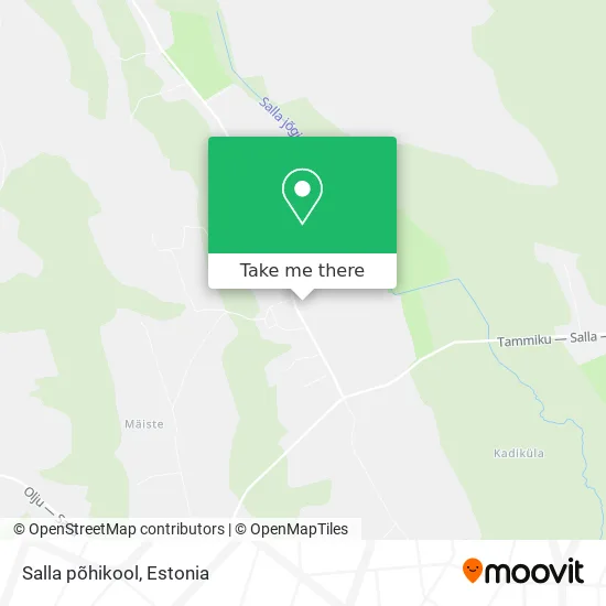 Salla põhikool map