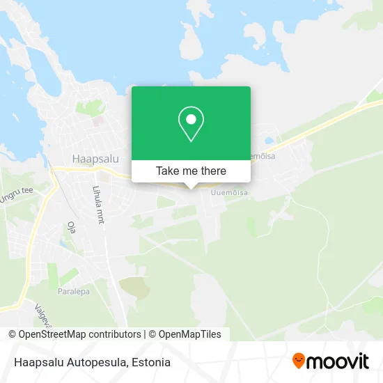 Карта Haapsalu Autopesula
