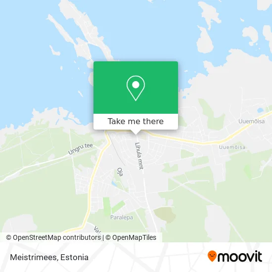 Карта Meistrimees