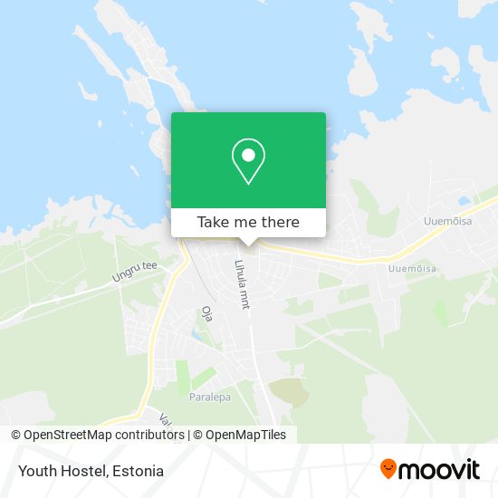 Youth Hostel map