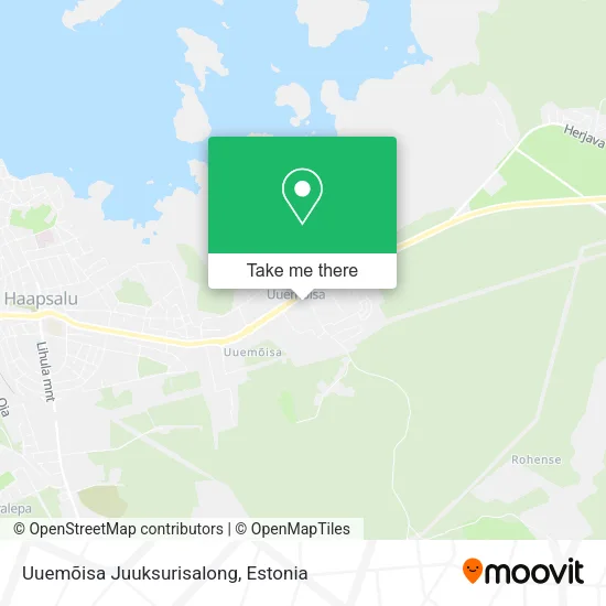 Карта Uuemõisa Juuksurisalong