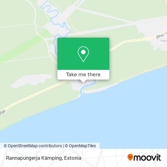 Rannapungerja Kämping map