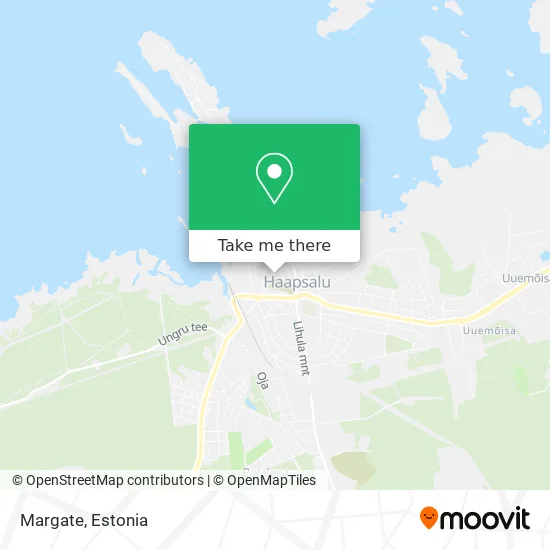 Карта Margate