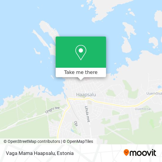 Vaga Mama Haapsalu map