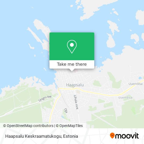 Haapsalu Keskraamatukogu map