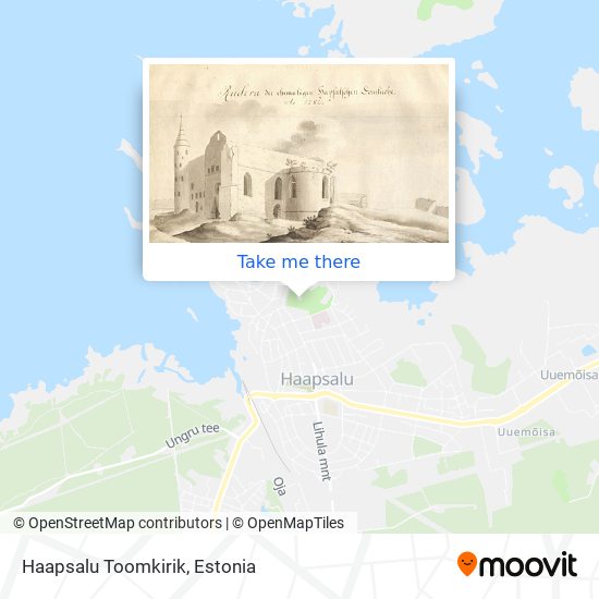 Haapsalu Toomkirik map