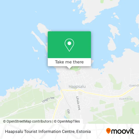 Карта Haapsalu Tourist Information Centre
