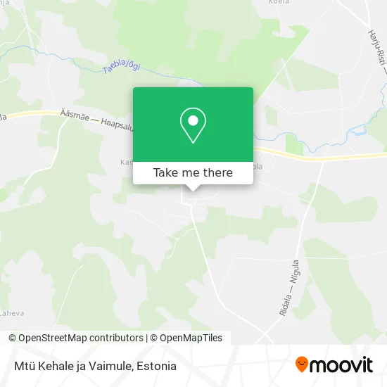 Карта Mtü Kehale ja Vaimule