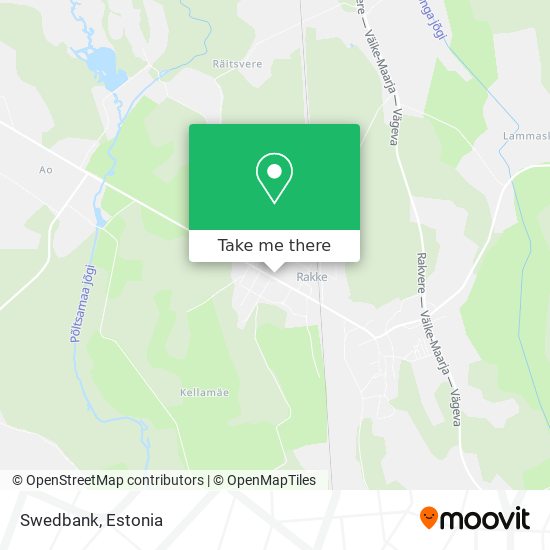 Swedbank map