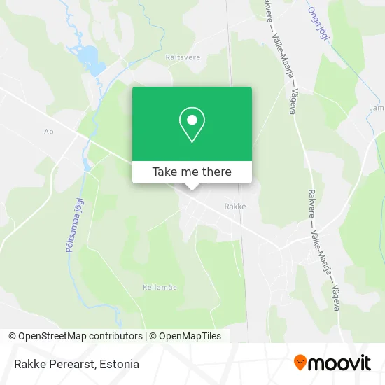 Карта Rakke Perearst
