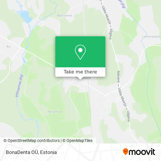 Карта BonaDenta OÜ