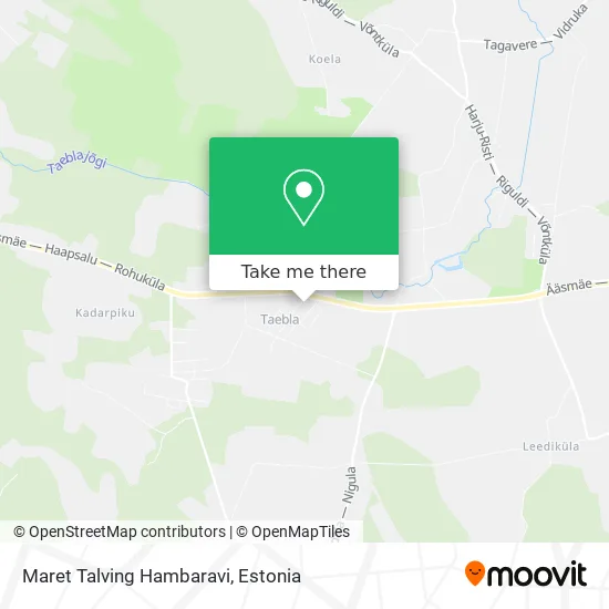 Карта Maret Talving Hambaravi