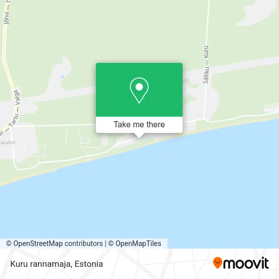 Карта Kuru rannamaja
