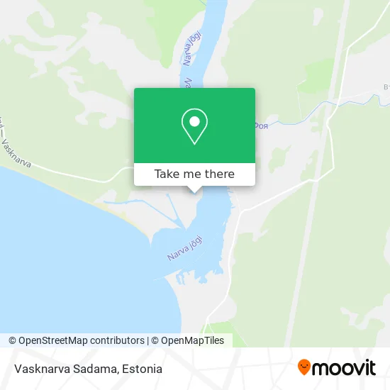 Карта Vasknarva Sadama