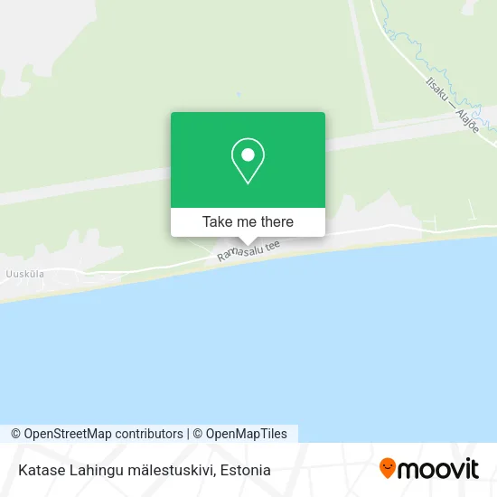 Katase Lahingu mälestuskivi map