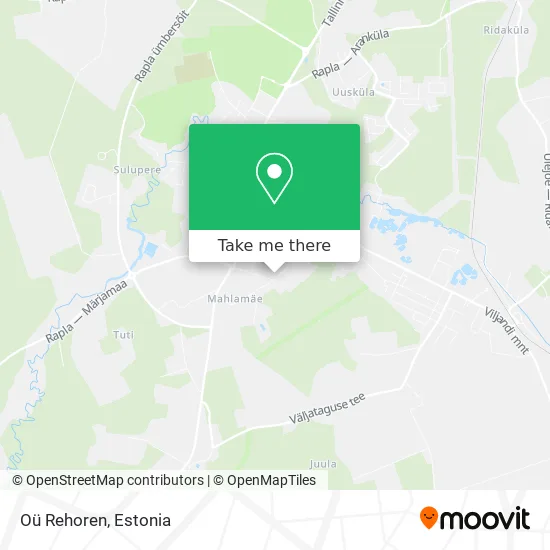 Карта Oü Rehoren