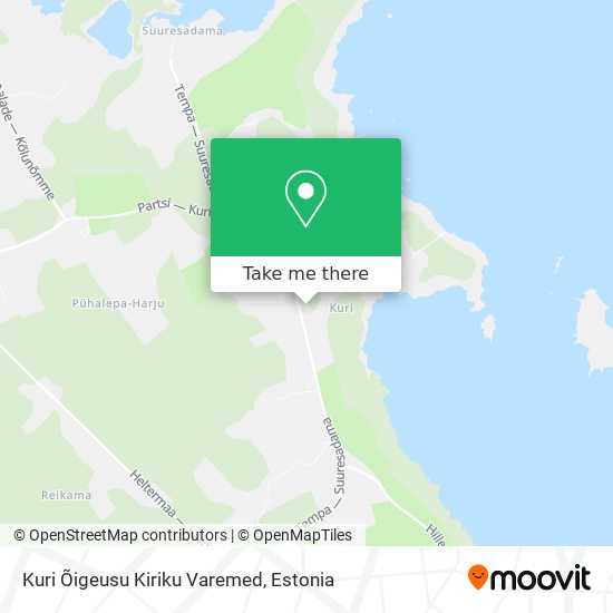 Kuri Õigeusu Kiriku Varemed map