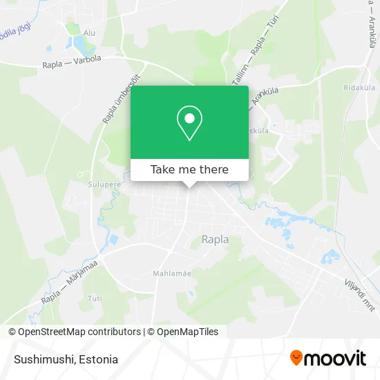 Карта Sushimushi