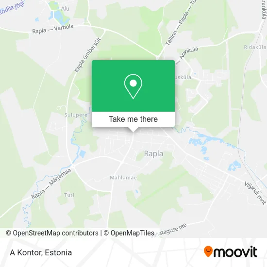 Карта A Kontor