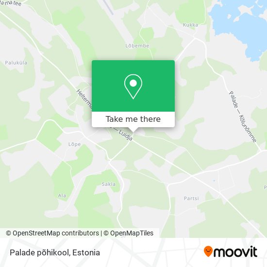 Palade põhikool map