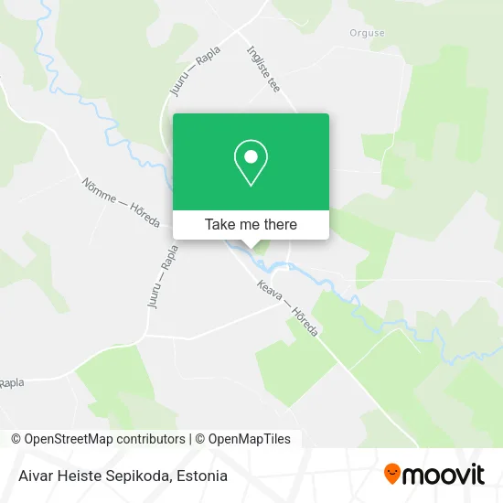 Карта Aivar Heiste Sepikoda