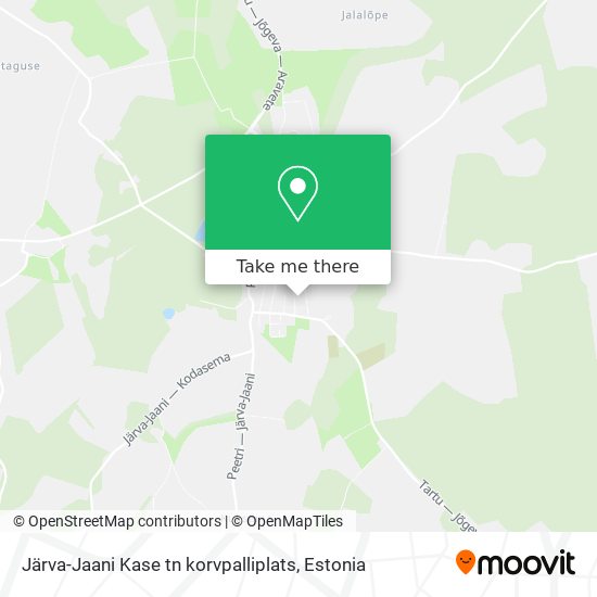 Järva-Jaani Kase tn korvpalliplats map
