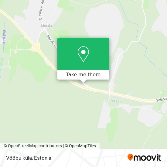 Võõbu küla map