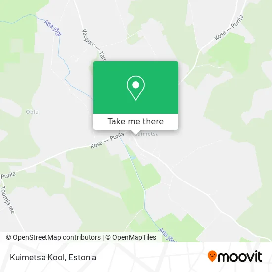 Карта Kuimetsa Kool