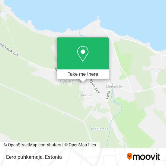Карта Eero puhkemaja