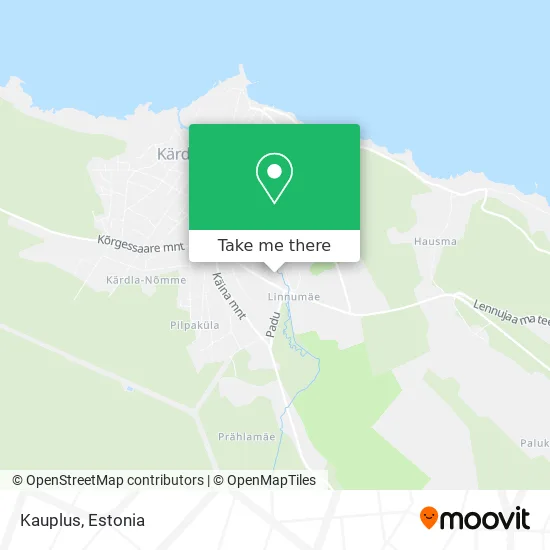 Карта Kauplus