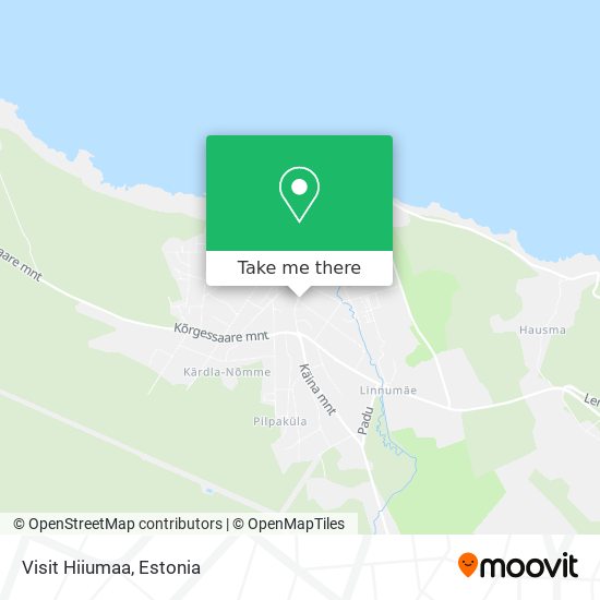 Visit Hiiumaa map