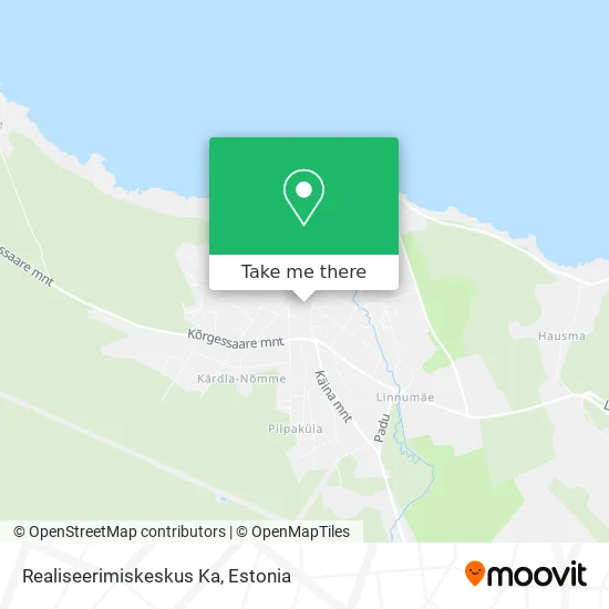 Карта Realiseerimiskeskus Ka