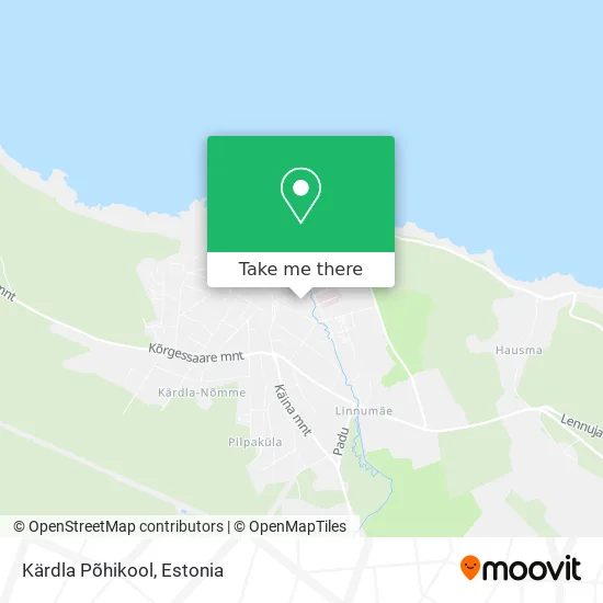 Карта Kärdla Põhikool