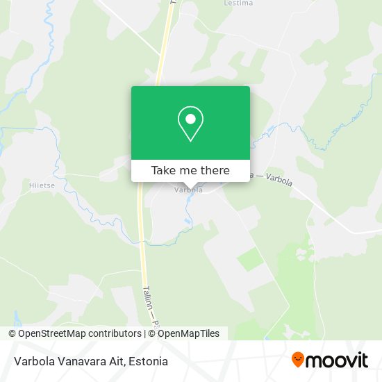 Varbola Vanavara Ait map