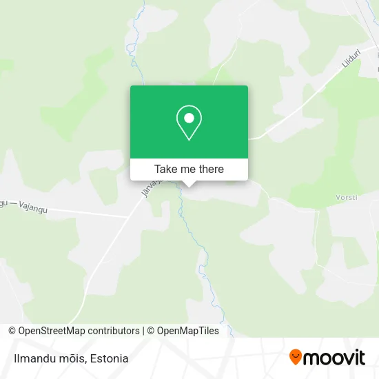 Ilmandu mõis map