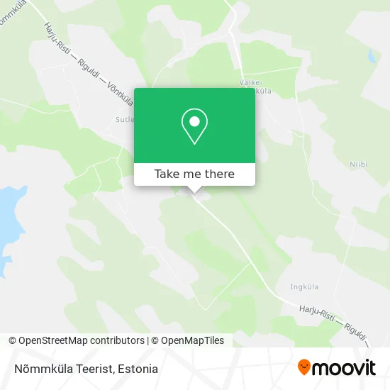 Карта Nõmmküla Teerist