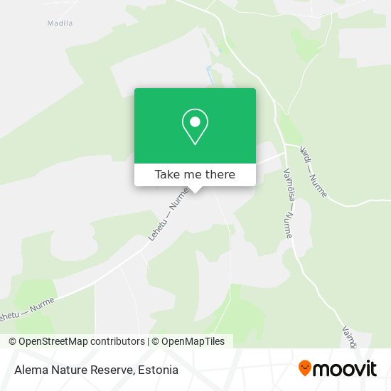 Карта Alema Nature Reserve