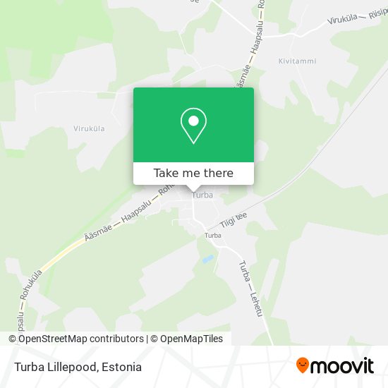 Turba Lillepood map