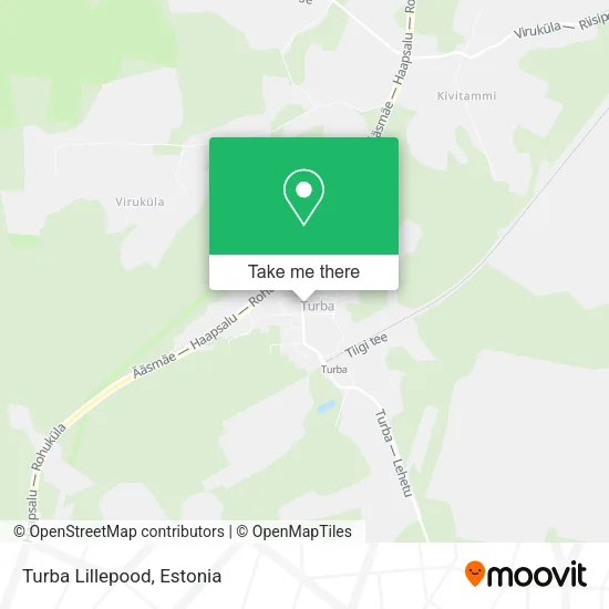 Turba Lillepood map