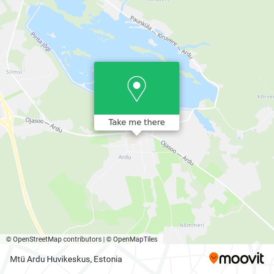 Mtü Ardu Huvikeskus map