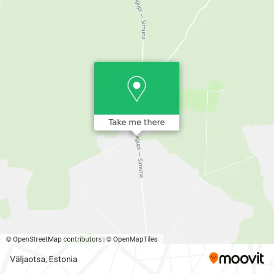 Карта Väljaotsa