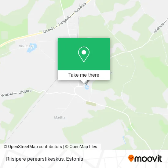 Карта Riisipere perearstikeskus