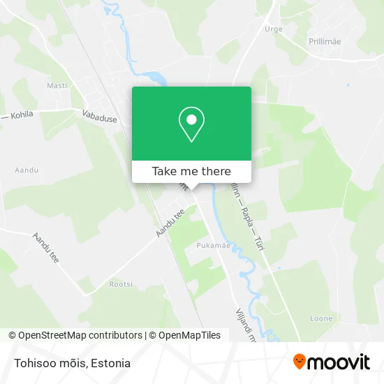 Карта Tohisoo mõis